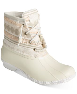 womens sperry duck booties