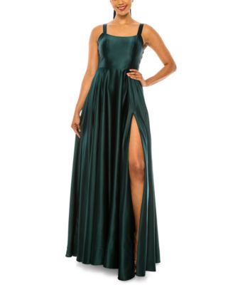 B Darlin Juniors' Open-Back Gown - Macy's