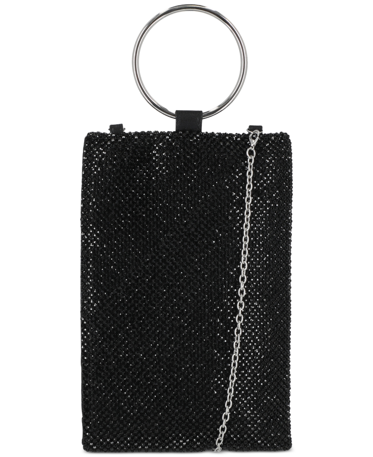 Molyy Sequin Bangle Party Pouch, Exclusively at Macy's - Silver