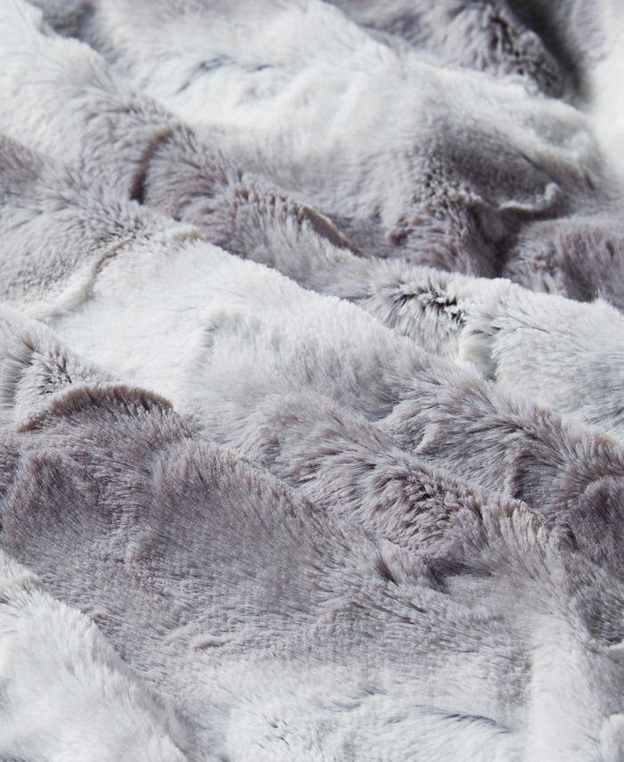 Beautyrest CLOSEOUT! Zuri FauxFur Weighted Blanket, 12lbs Macy's