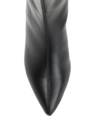 Women's Esperanza Wide Calf Mid Shaft Kitten Heel Boots