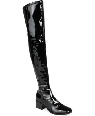 macy's over the knee wide calf boots