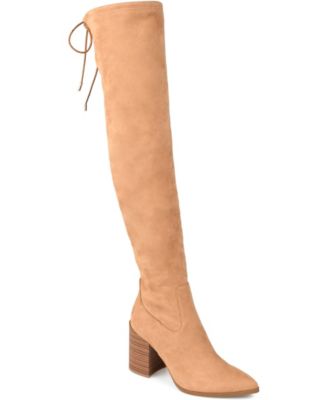 macy's over the knee wide calf boots