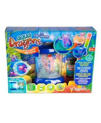 Aqua Dragons Color Changing Aquarium with Led Lights, 8 Piece