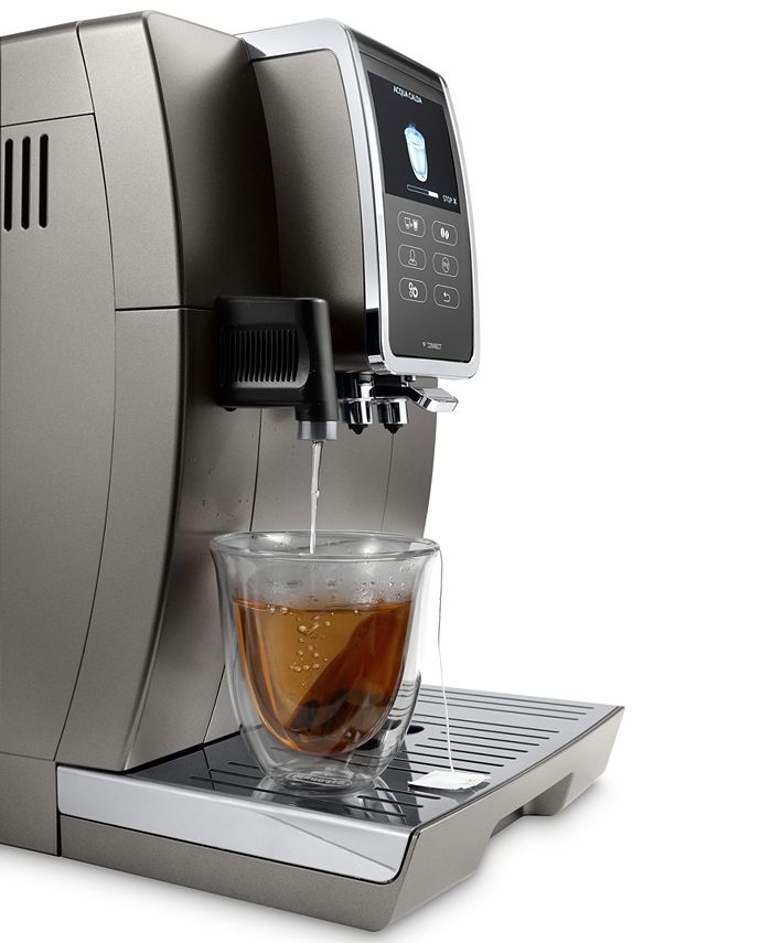 De'Longhi Dinamica Plus Connected Fully Automatic Espresso Machine Macy's