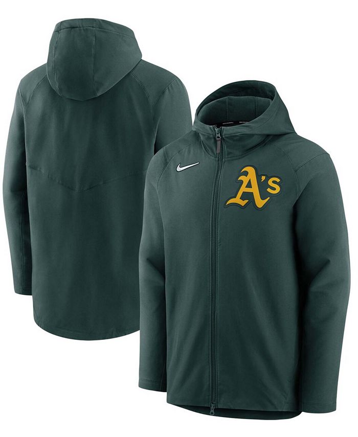 Men's Nike Gray/Green Oakland Athletics Authentic Collection Game Long  Sleeve T-Shirt