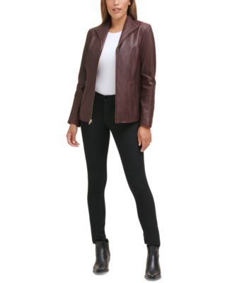 Cole Haan Women's Wing Collar Leather 