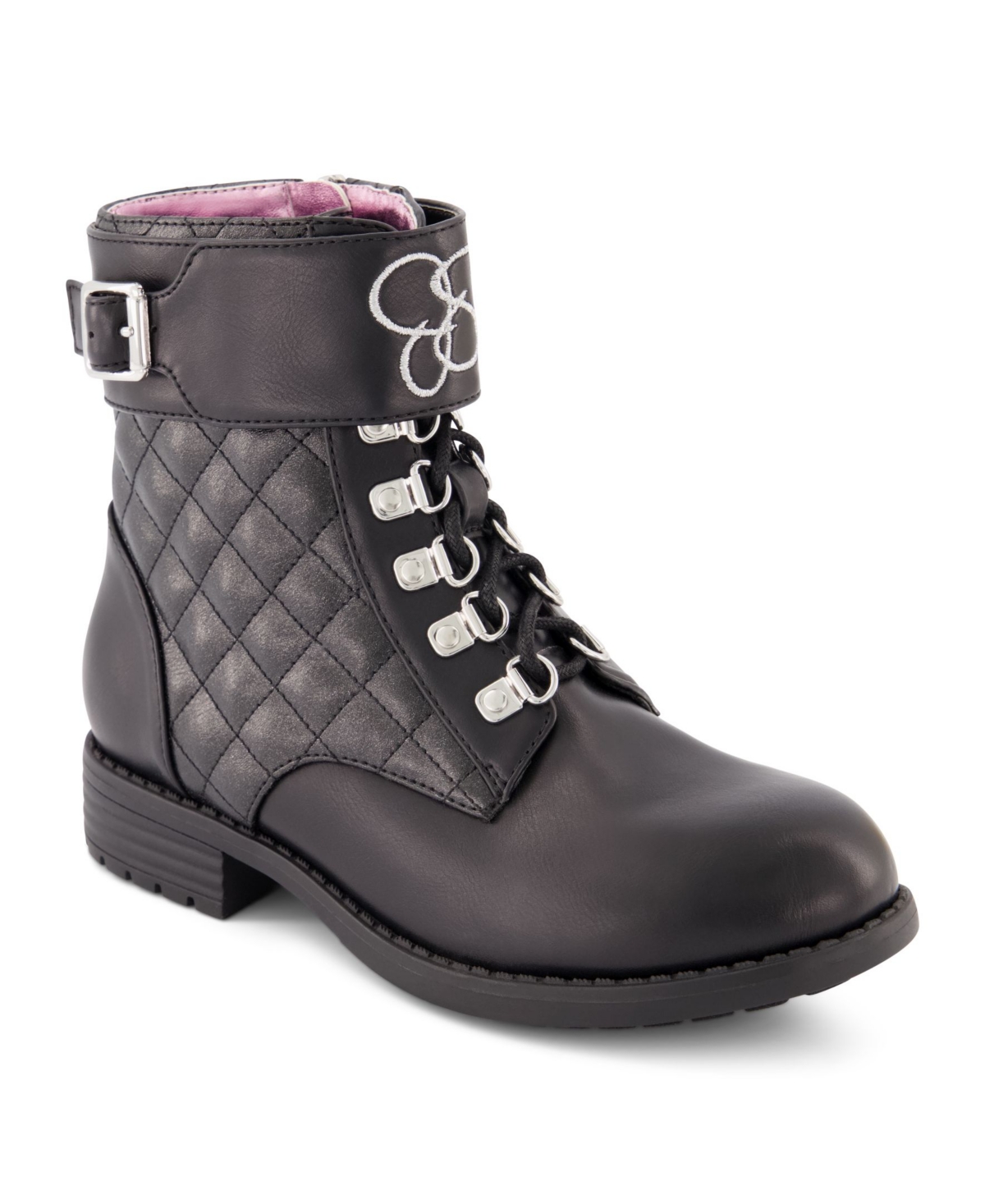 Jessica Simpson Little Girls Biker Boots In Black