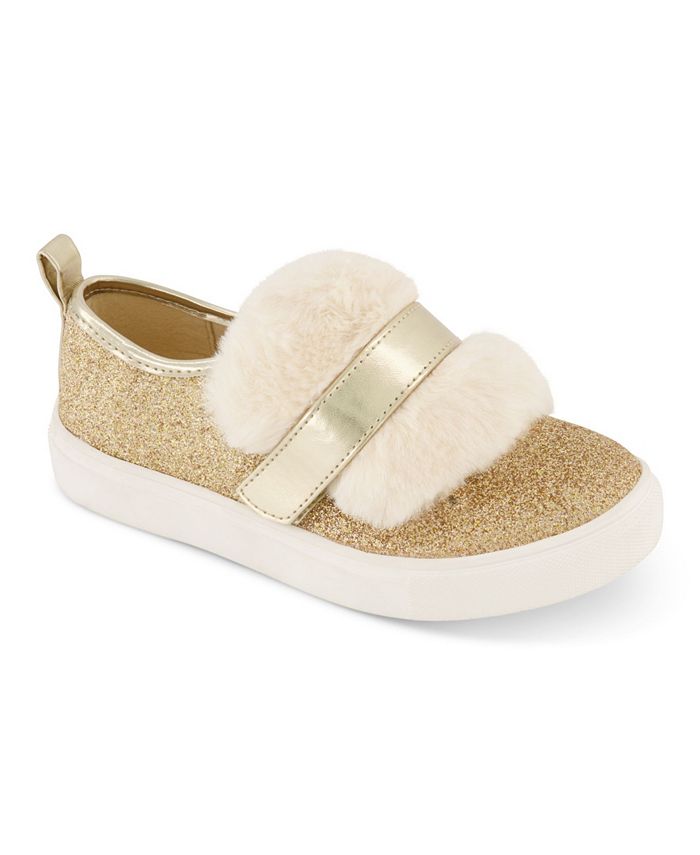 Little Girls Slip On Sneakers