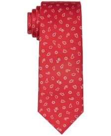 Men's Holiday Icons Tie 