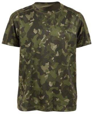 ID Ideology Toddler & Little Boys Camo-Print Shirt, Created for Macy's ...