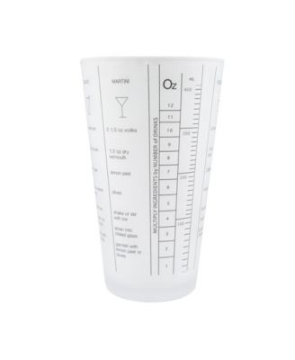 Recipe Shaker and Tools Mixology Set, 5 Pieces