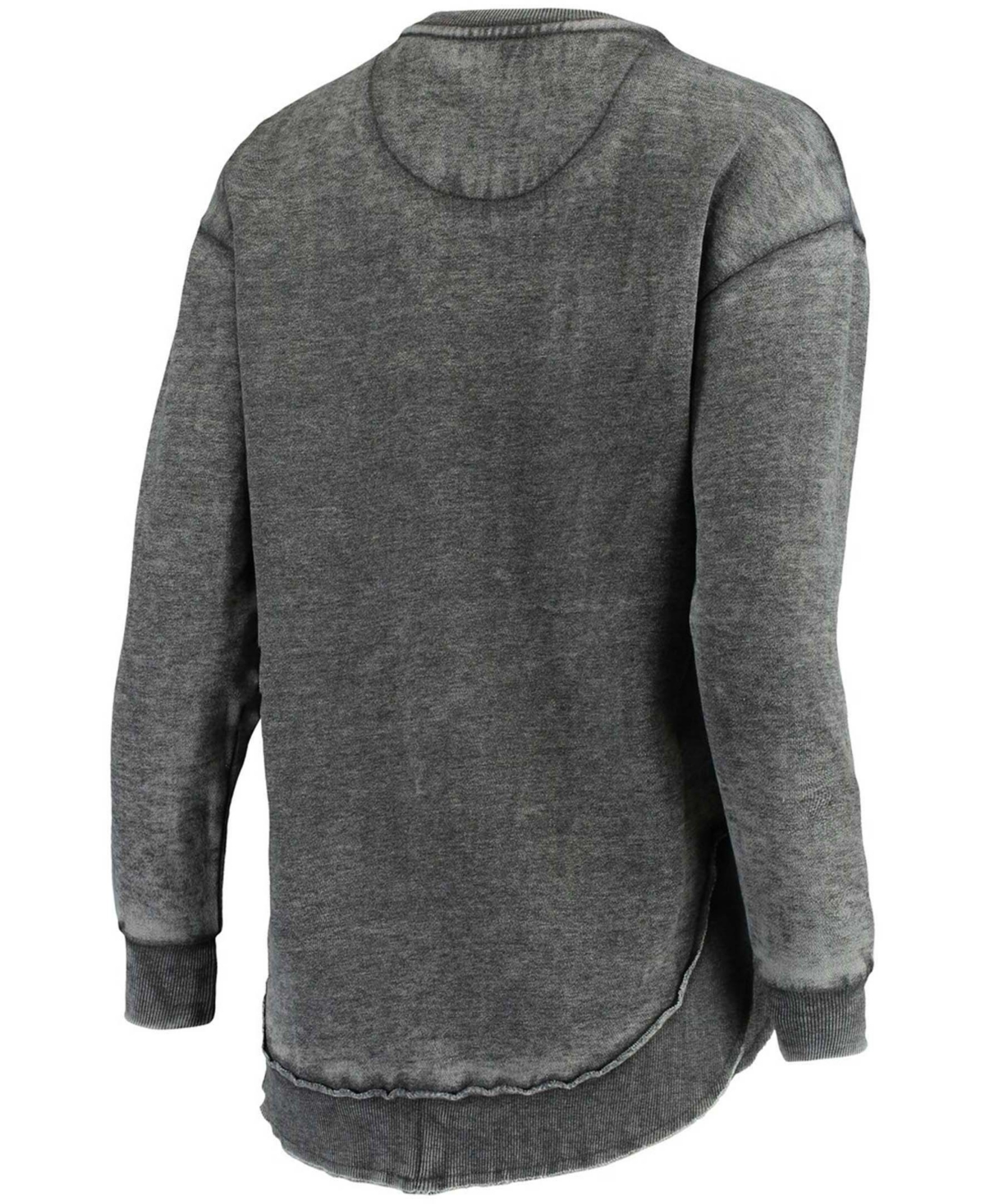 Women'sTexas Longhorns Vintage-Like Wash Pullover Sweatshirt - Black