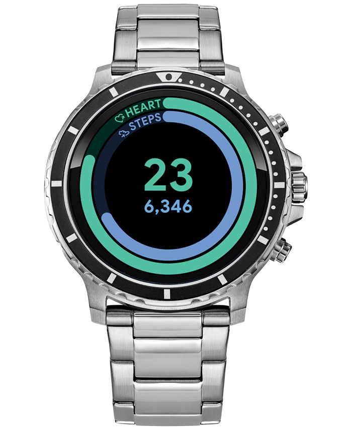 Citizen Men's CZ Smart HR Stainless Steel Bracelet Touchscreen Smart