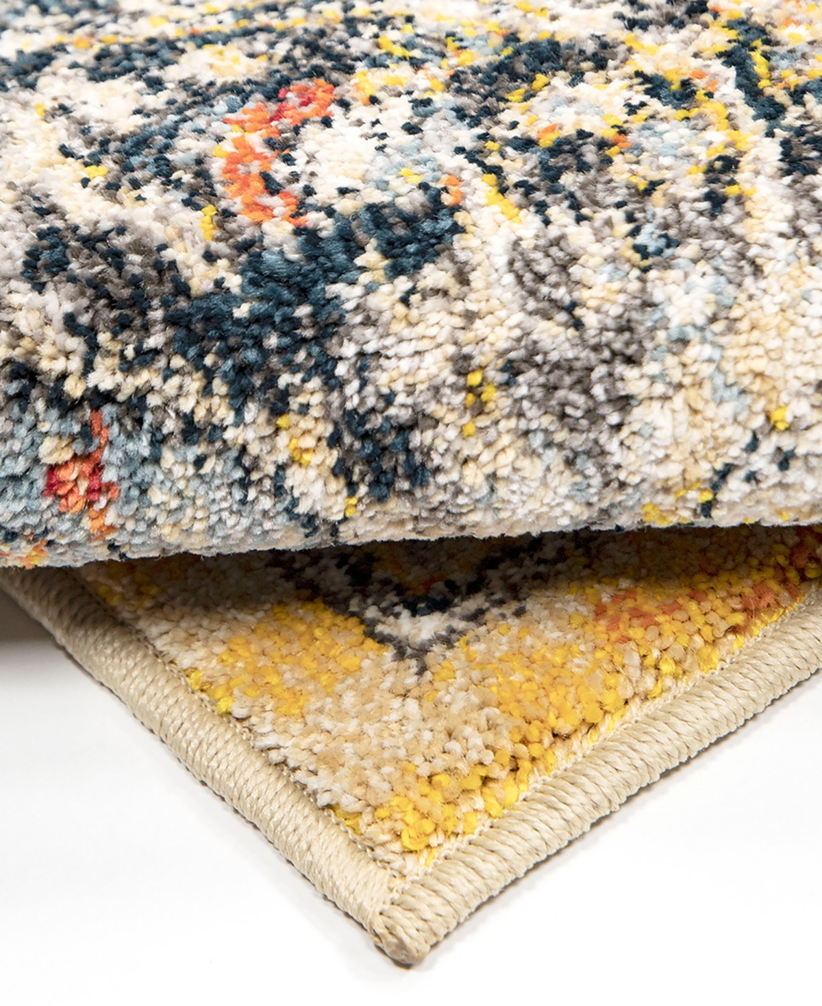 Orian Gemstones Cressida Area Rug - Gold-Tone