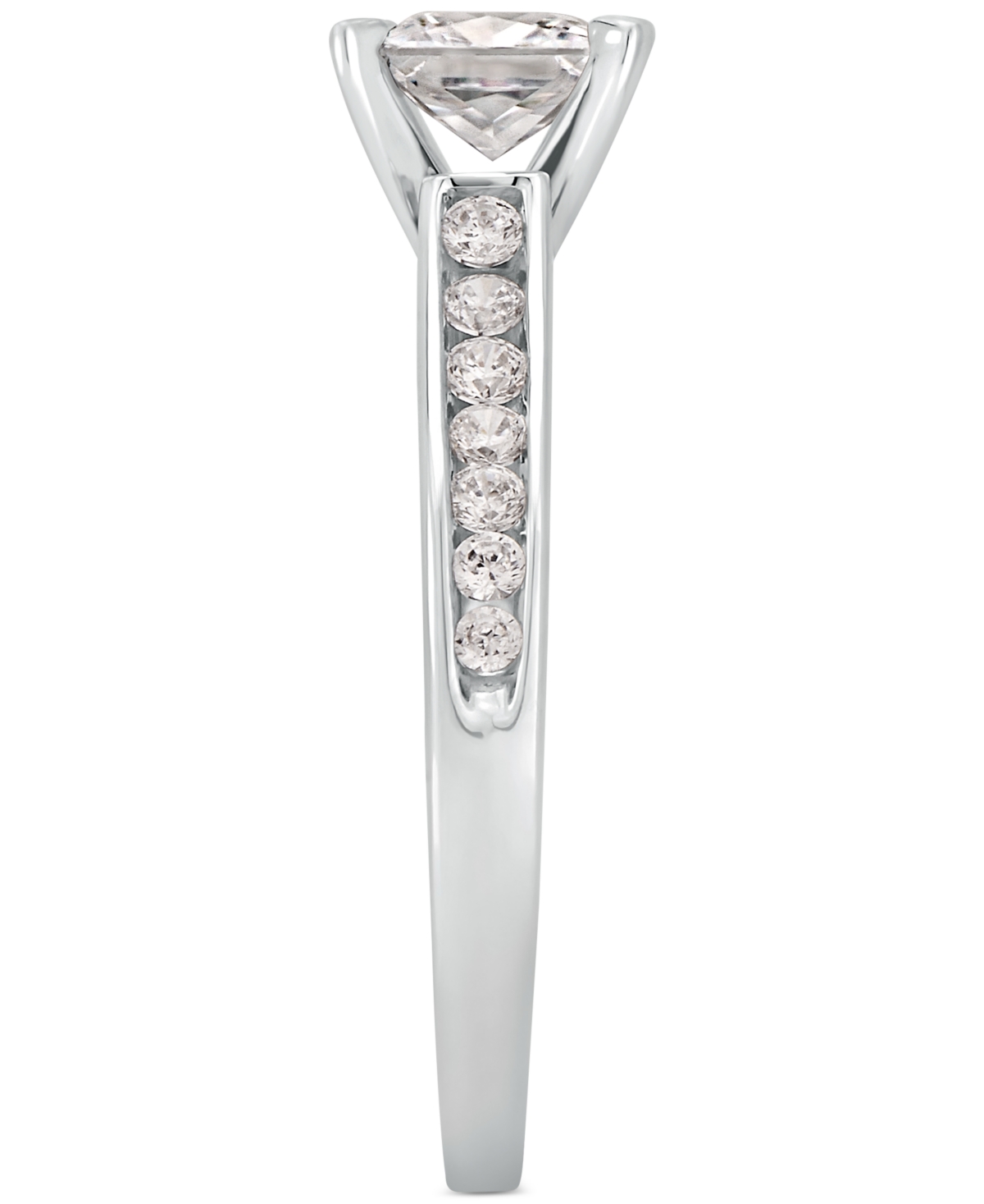 Diamond Princess-Cut Channel-Set Bridal Set (1-1/2 ct. t.w.) in 14k- White Gold
