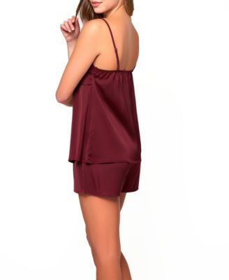 Women's Forrest Stretch Satin Cami and Short Set