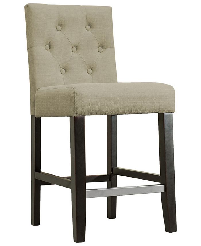Best Master Furniture Kimberly Upholstered Bar Stools, Set of 2 Macy's