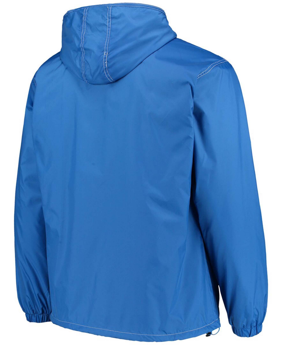 DUNBROOKE MEN'S ROYAL, WHITE INDIANAPOLIS COLTS LEGACY STADIUM FULL-ZIP JACKET 