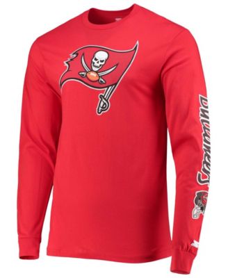 Men's Red Tampa Bay Buccaneers Halftime Long Sleeve T-shirt
