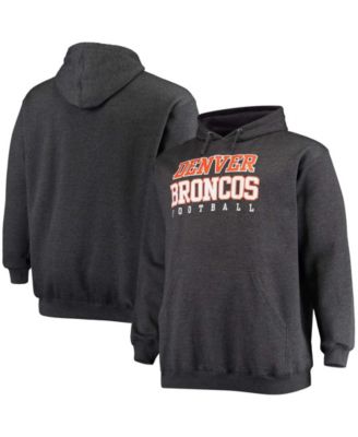 Men's Fanatics Branded Heathered Gray Denver Broncos Big & Tall