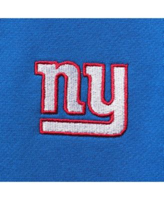 Men's Royal New York Giants Craftsman Thermal-Lined Full-Zip Hoodie