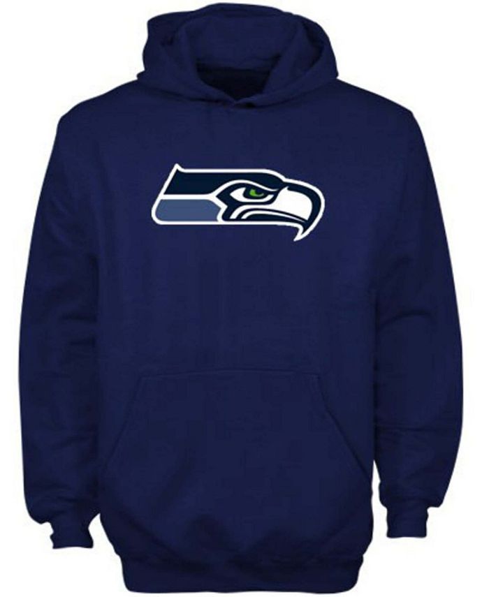 Seattle Seahawks Toddler Fan Gear Primary Logo Pullover Hoodie - College  Navy