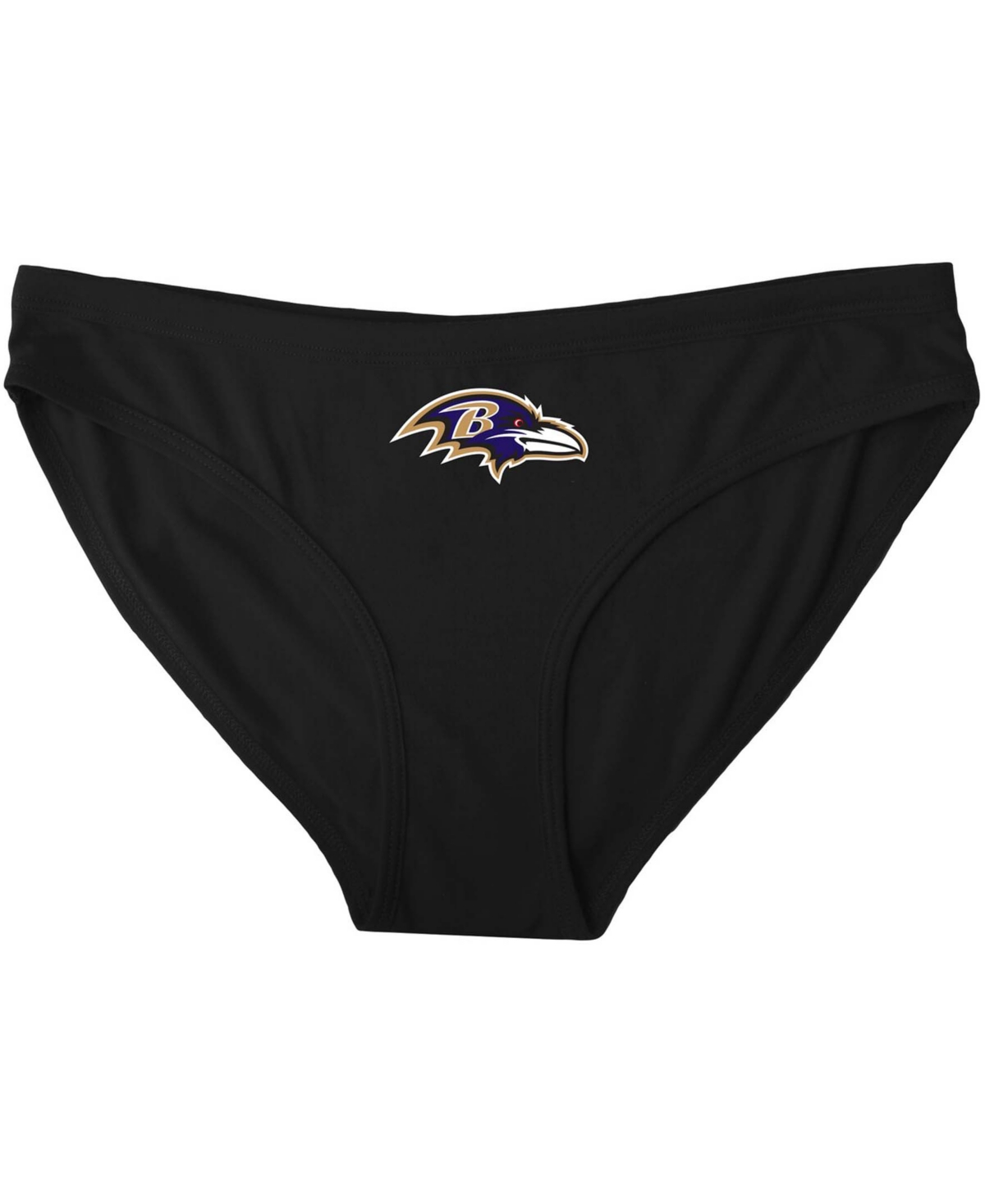 Women's Concepts Sports Black Baltimore Ravens Solid Logo Panties - Black