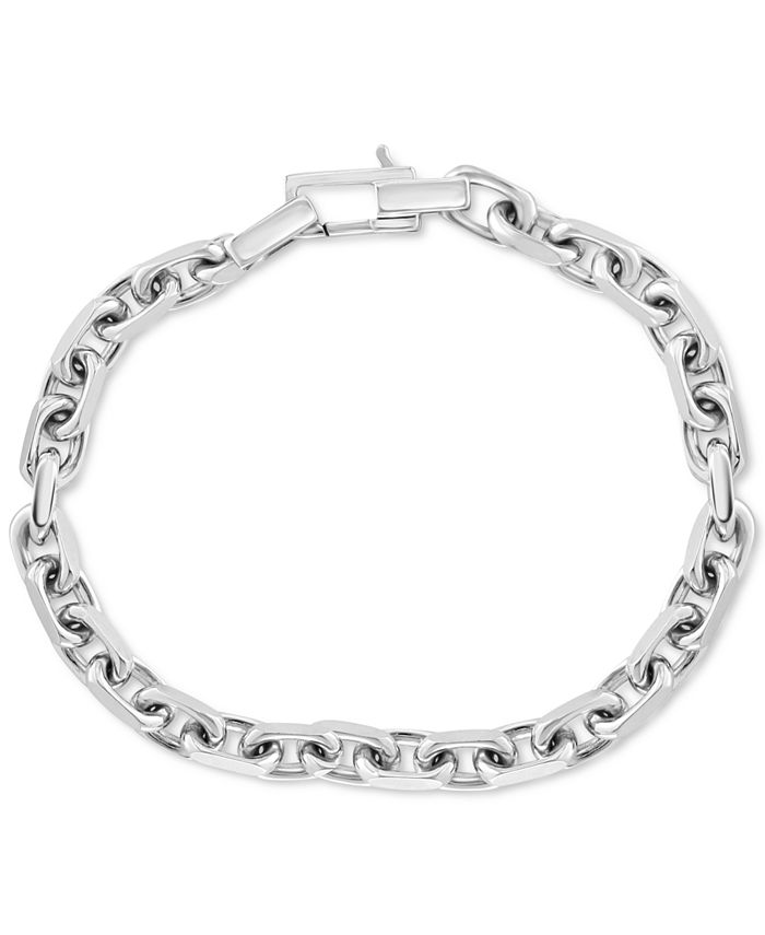 EFFY Collection EFFY® Men's Cable Link Chain Bracelet in Sterling ...