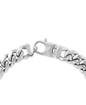 EFFY&reg; Men's Curb Link Chain Bracelet in Sterling Silver