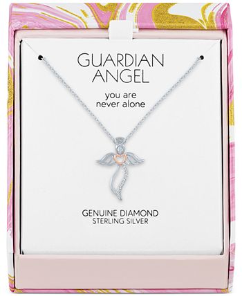 Macys angel shop necklace