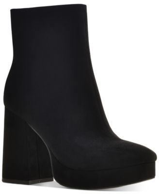 macys platform booties