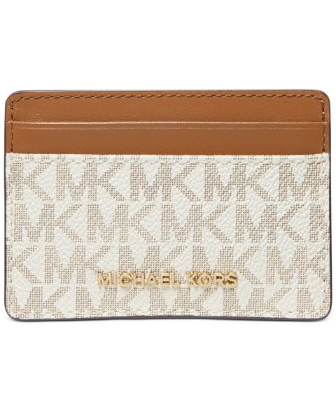 MICHAEL Michael Kors Logo Jet Set Card Holder