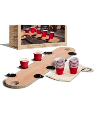 Photo 1 of Studio Mercantile Portable Mini Flip Cup Challenge with Built-in Launchers, Set of 20 cups