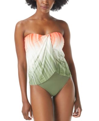 Vince Camuto - Dip-Dyed Draped Bandini Top & Bottoms