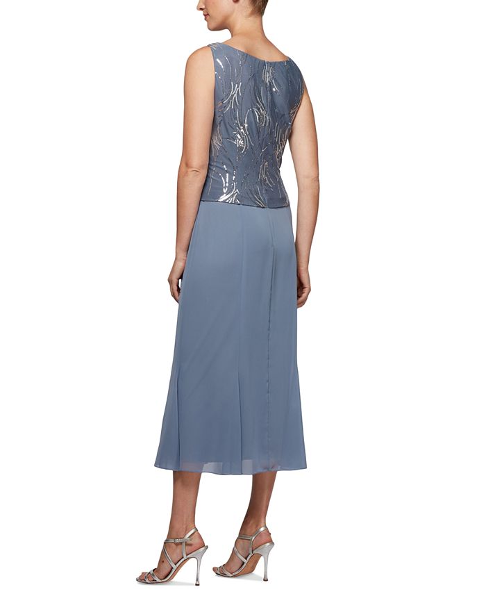 Alex evenings midi dress and jacket clearance