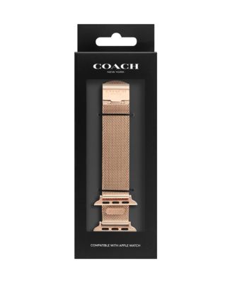 Rose Gold-Tone Mesh Bracelet 38/40/41mm Apple Watch Band
