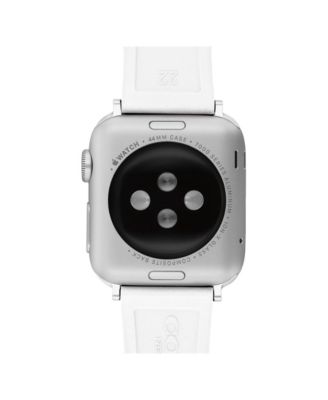 White Silicone Strap 42/44/45mm Apple Watch Band