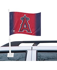 Navy Blue Los Angeles Angels Double-Sided Car Flag