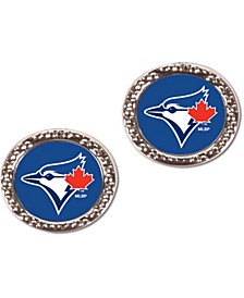 Women's Toronto Blue Jays Round Post Earrings