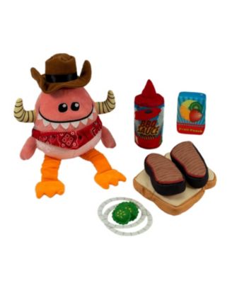 Monster Chef - Cooper and BBQ Plush Play Food Doll