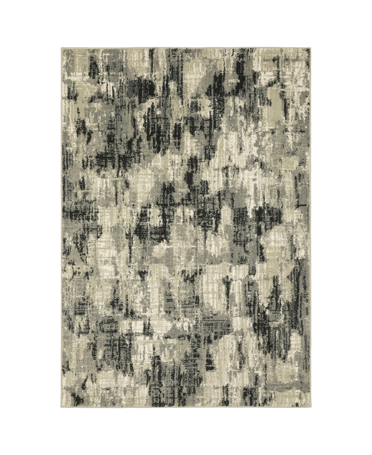 Jhb Design Cordoba COR12 7'10in x 10' Area Rug - Gray