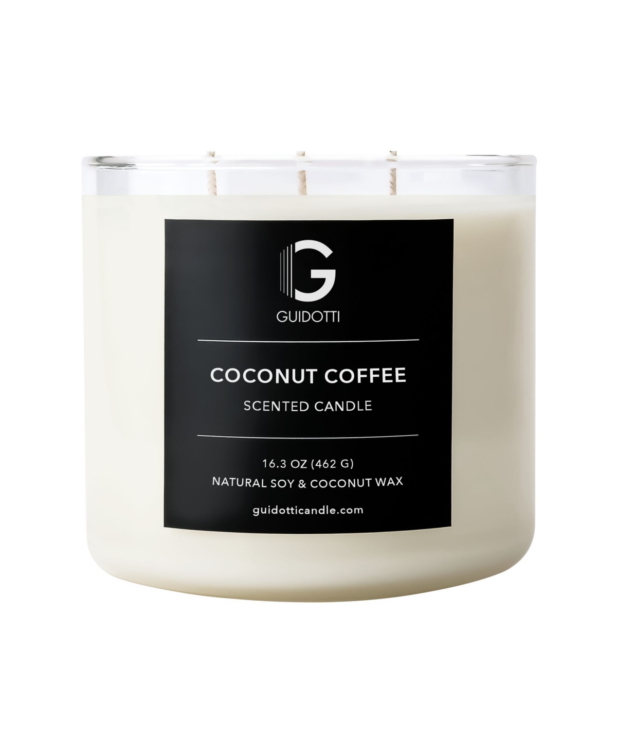 Coconut Coffee Scented Candle, 3-Wick, 16.3 oz