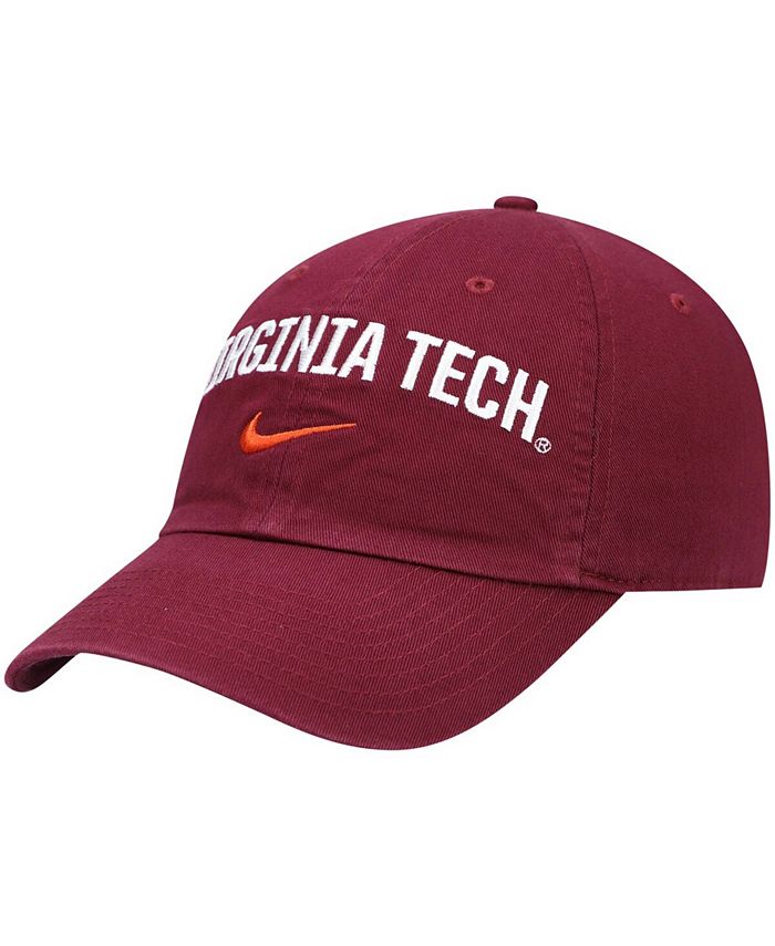 Virginia Tech Nike Heritage 86 Campus Adjustable Cap - TONAL_BLACK