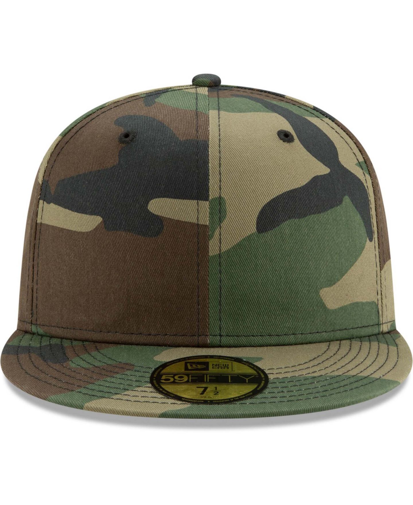 Мужская кепка New Era Camo Blank 59FIFTY Fitted Hat — фото 2