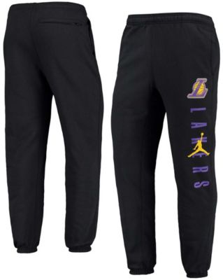 Jordan - Men's Los Angeles Lakers Courtside Statement Edition Fleece Pants