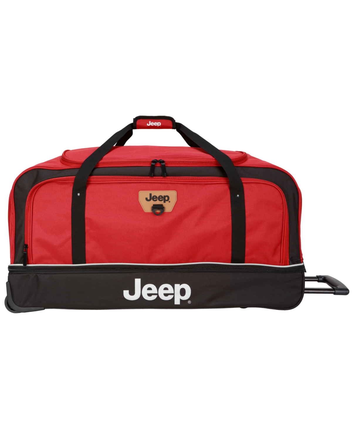 Jeep Heartbeat 32" Wheeled Duffel Bag In Red ModeSens