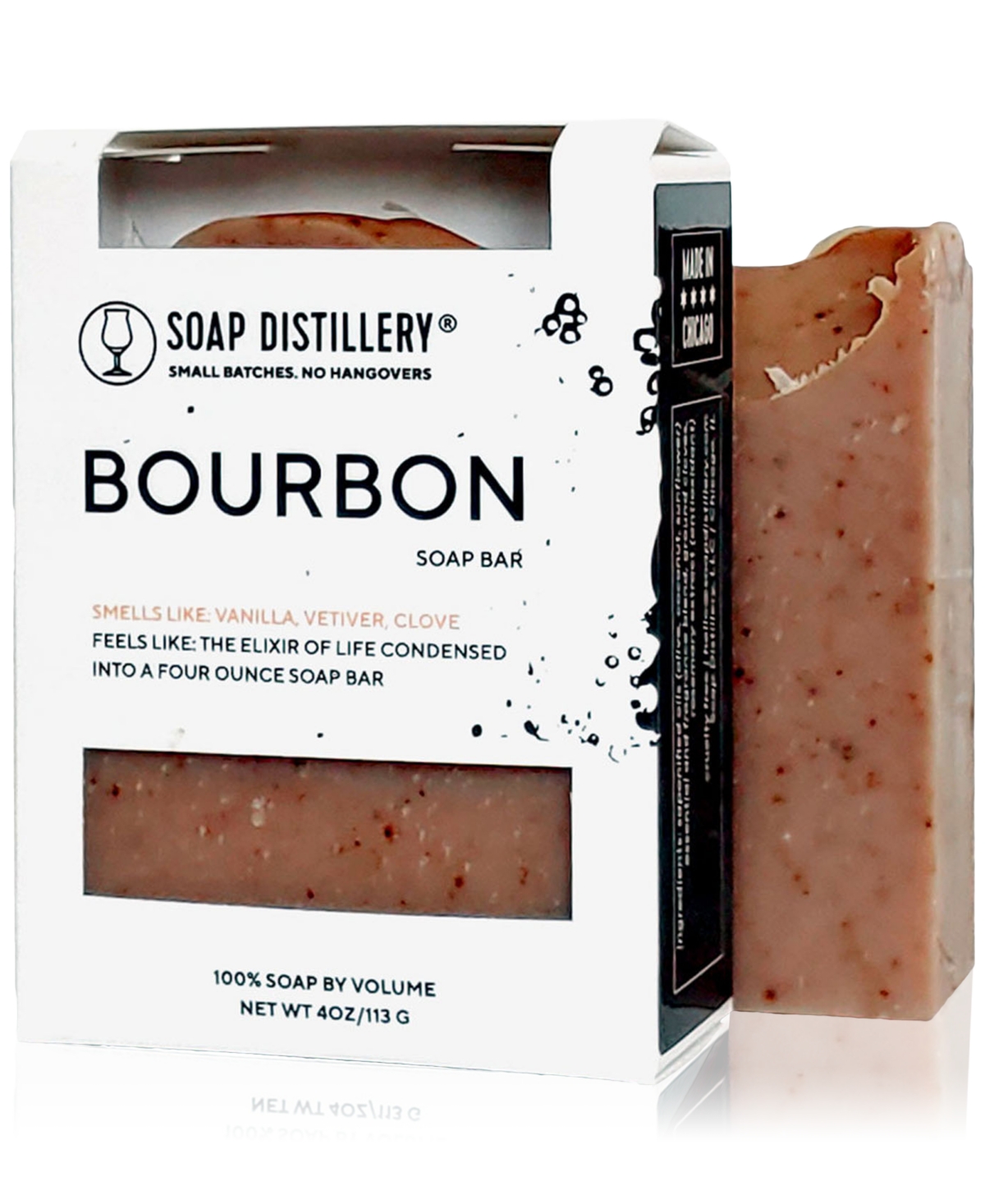 Soap Distillery Bourbon Soap Bar In Brown