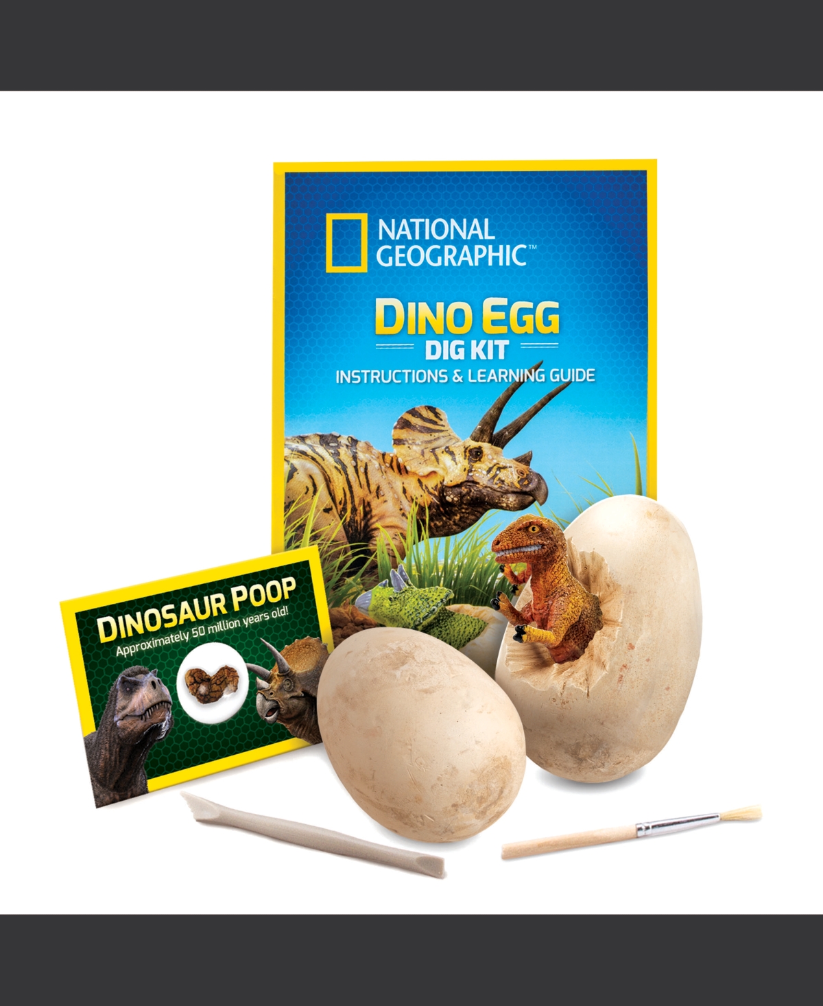 National Geographic Dino Egg Dig Kit In N,a