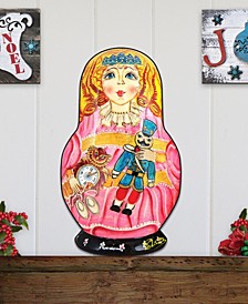 Nutcracker Matreshka Doll Home Decoration